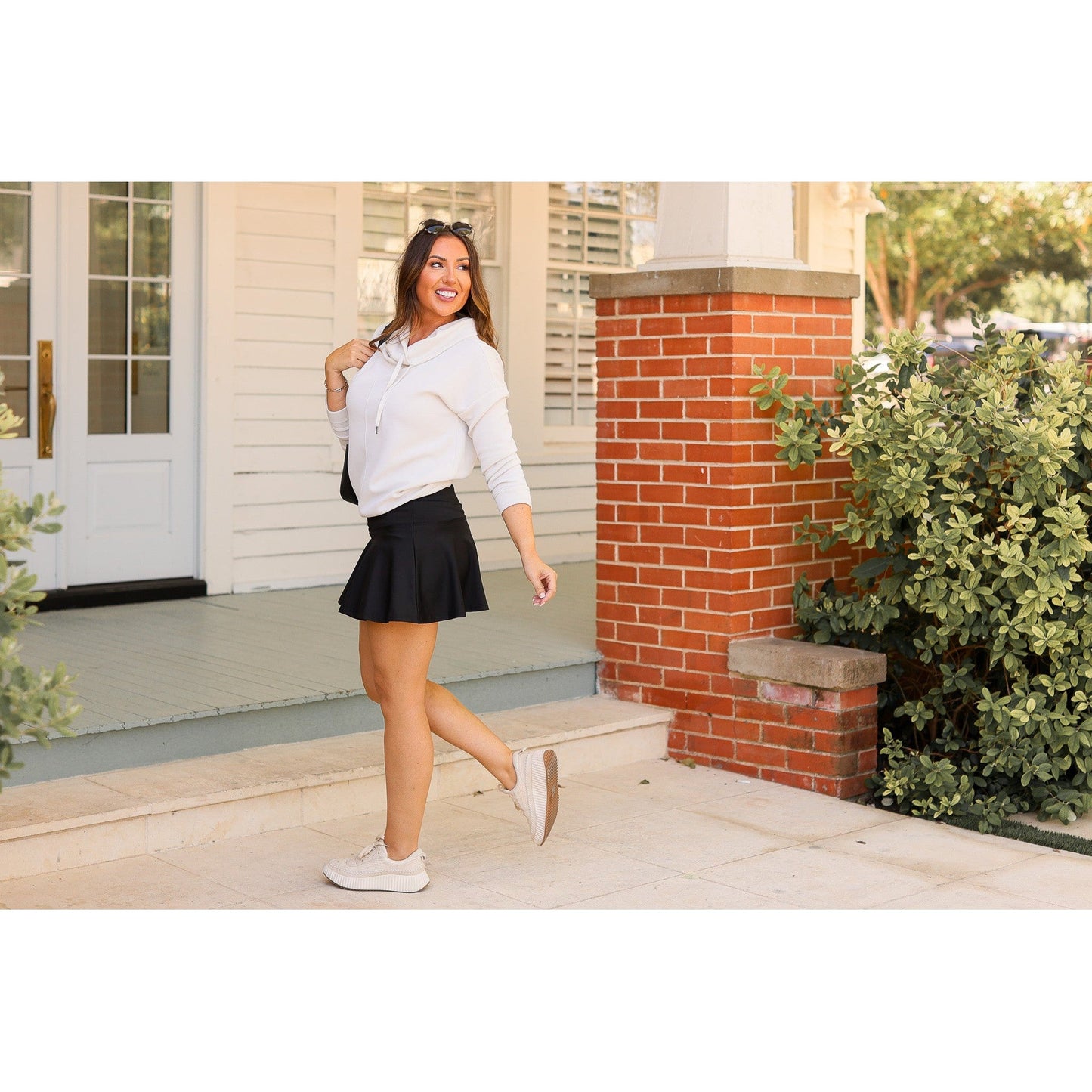 Ready to Ship | The Brielle Black Skort - Round 6*