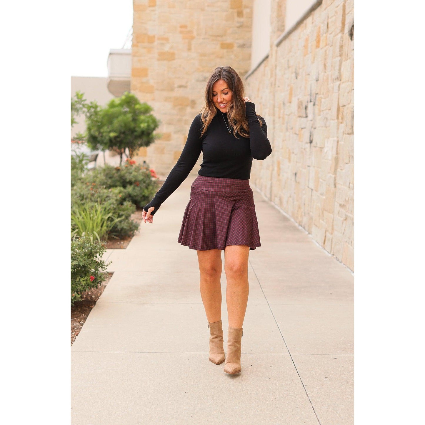 Ready to Ship | The Natasha Plaid Skort