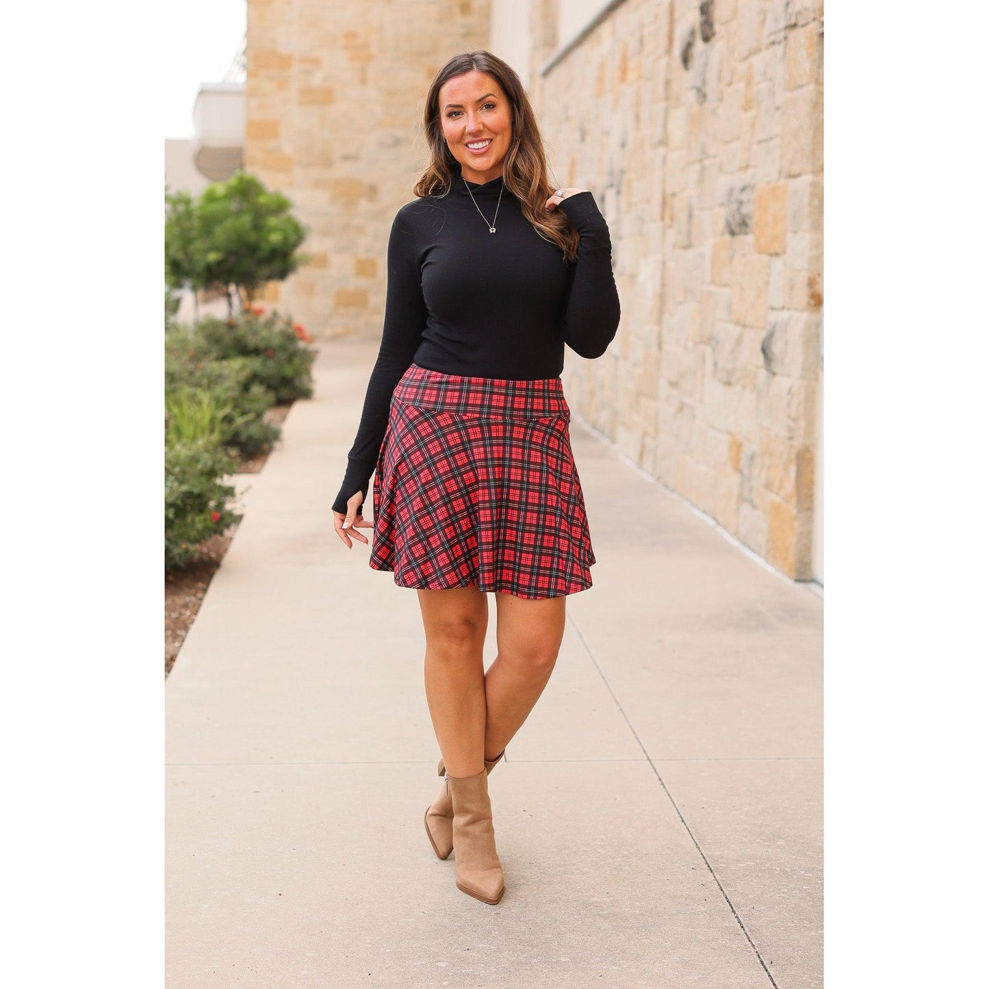 Ready to Ship | The Clara Plaid Skort