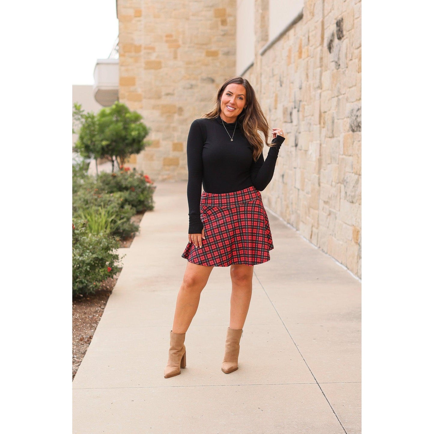 Ready to Ship | The Clara Plaid Skort