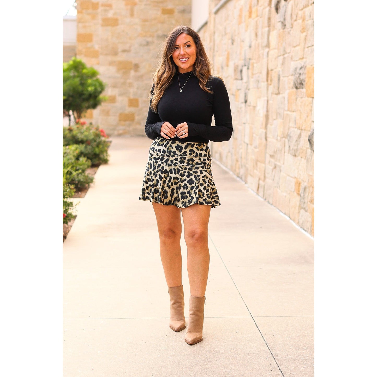 Ready to Ship | The Kylie Leopard Skort - Round 3