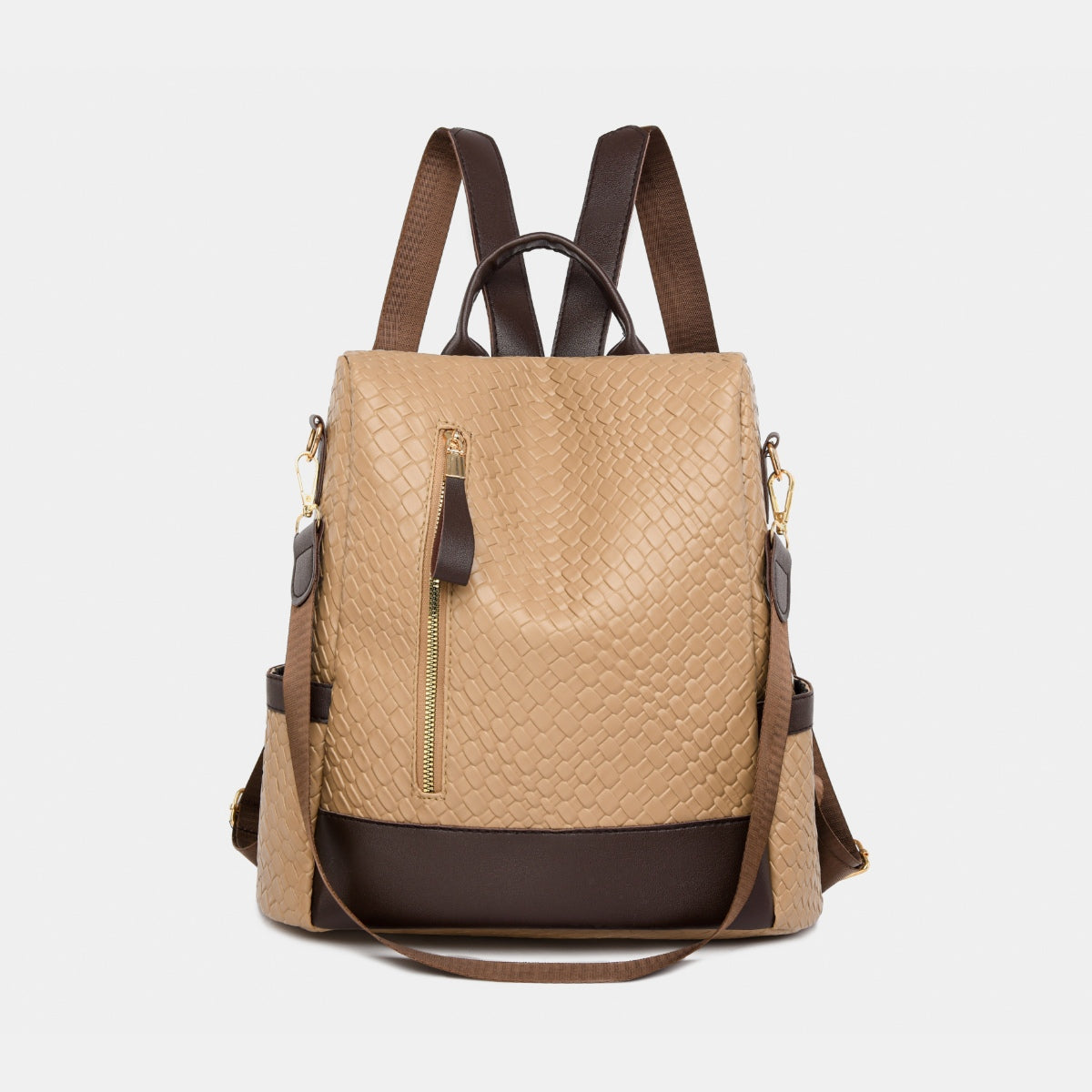 PU Leather Backpack Bag