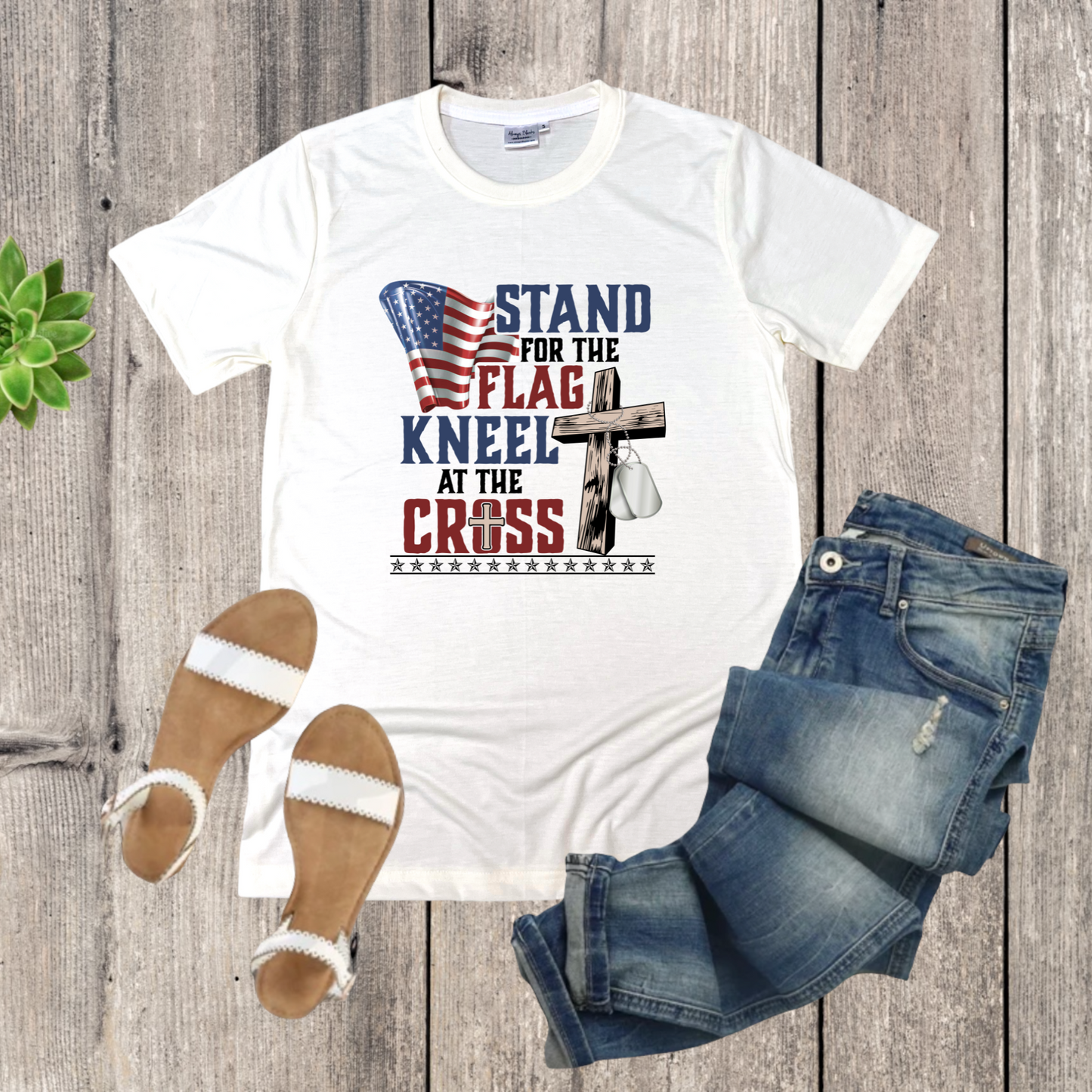 Stand For The Flag Sublimation Tshirt