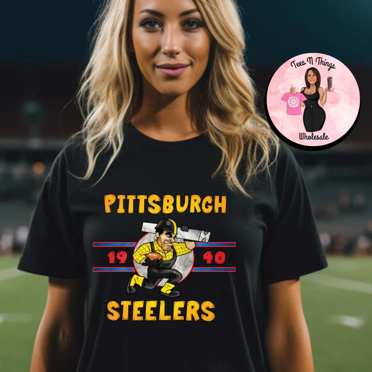 Pittsburgh Football DTF T-Shirt