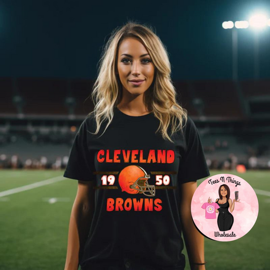 Cleveland Football DTF T-Shirt