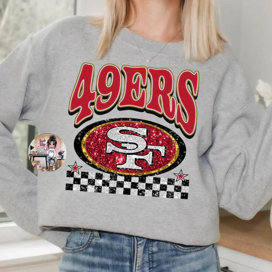 San Francisco Football Crewneck