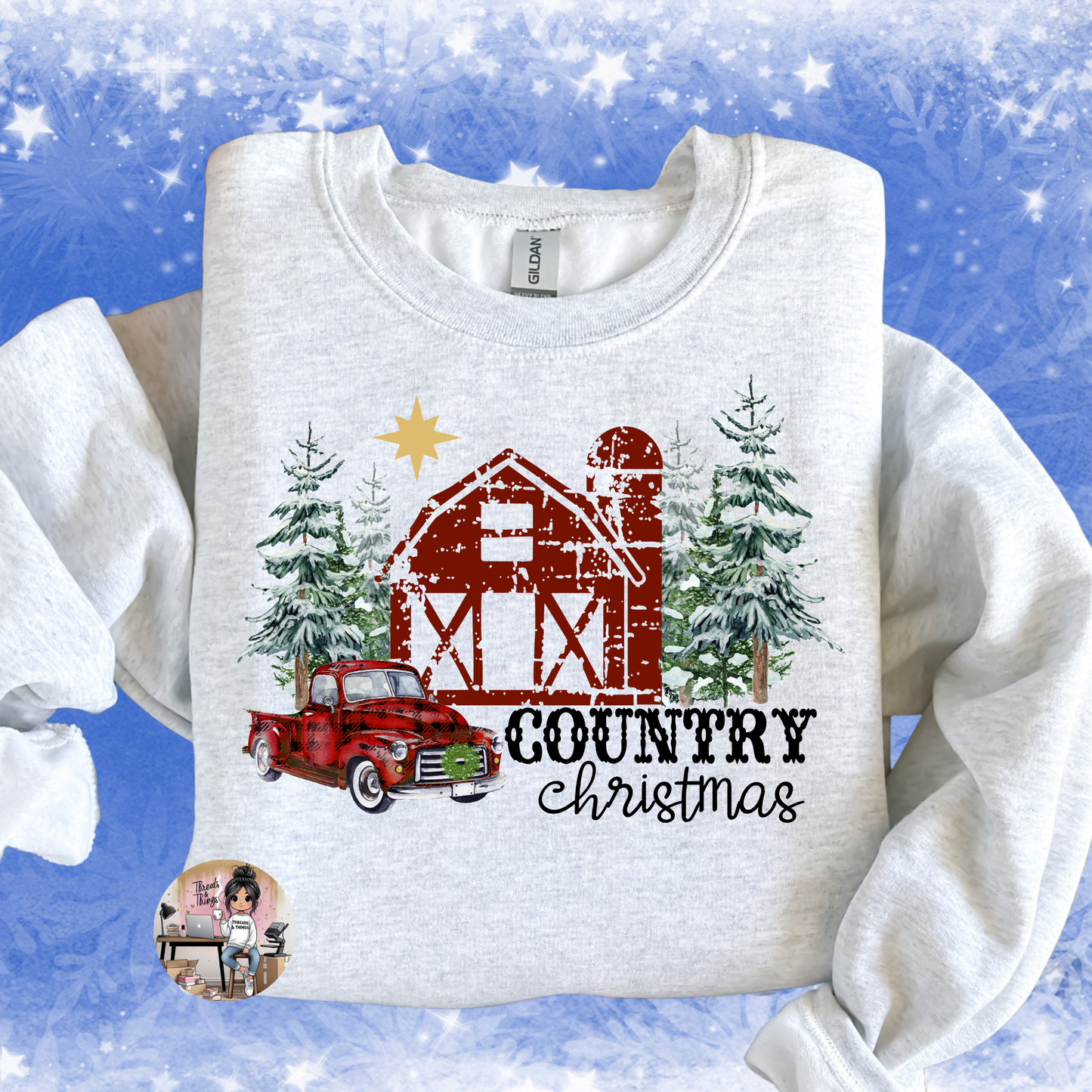 Country Christmas Sweatshirt