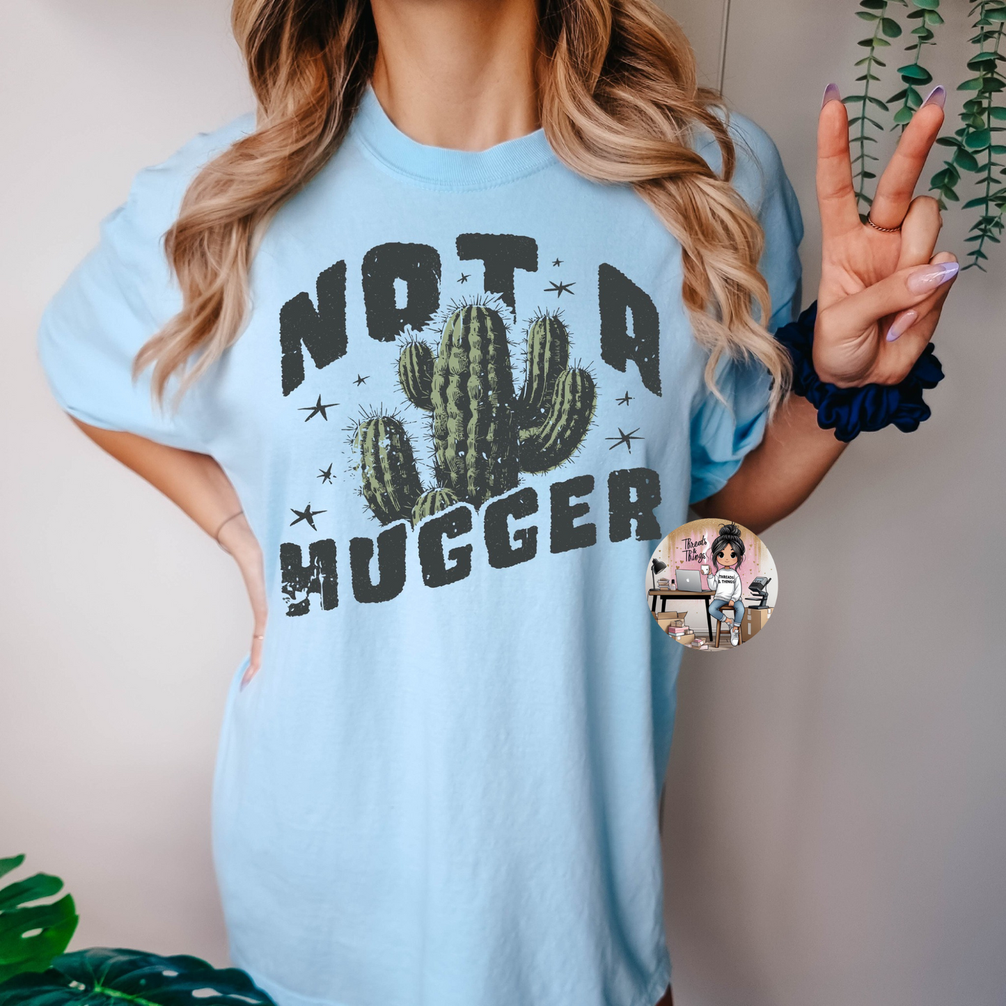 NOT A HUGGER DTF TSHIRT