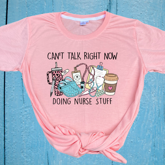Nurse Stuff Sublimation T-shirt